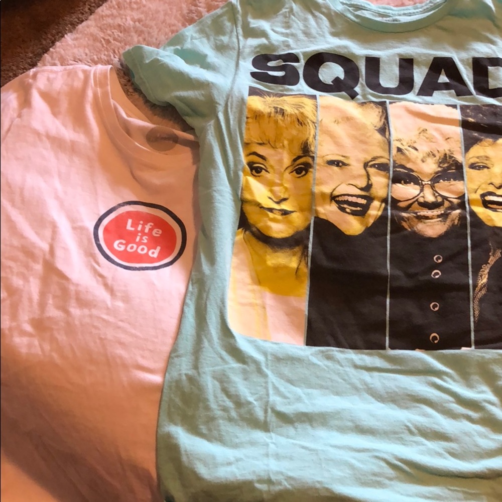 3 medium tee shirts